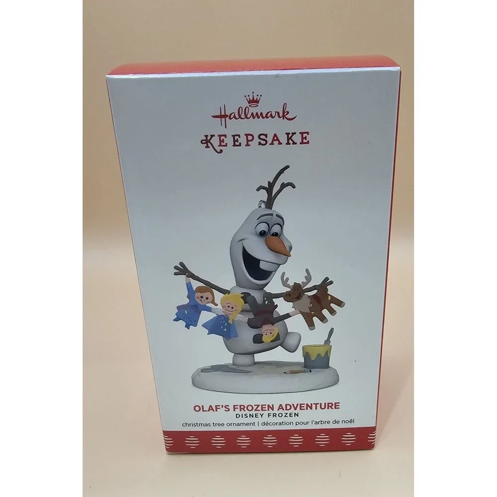 DISNEY FROZEN OLAF'S FROZEN ADVENTURE HALLMARK 2017 KEEPSAKE ORNAMENT-NIB